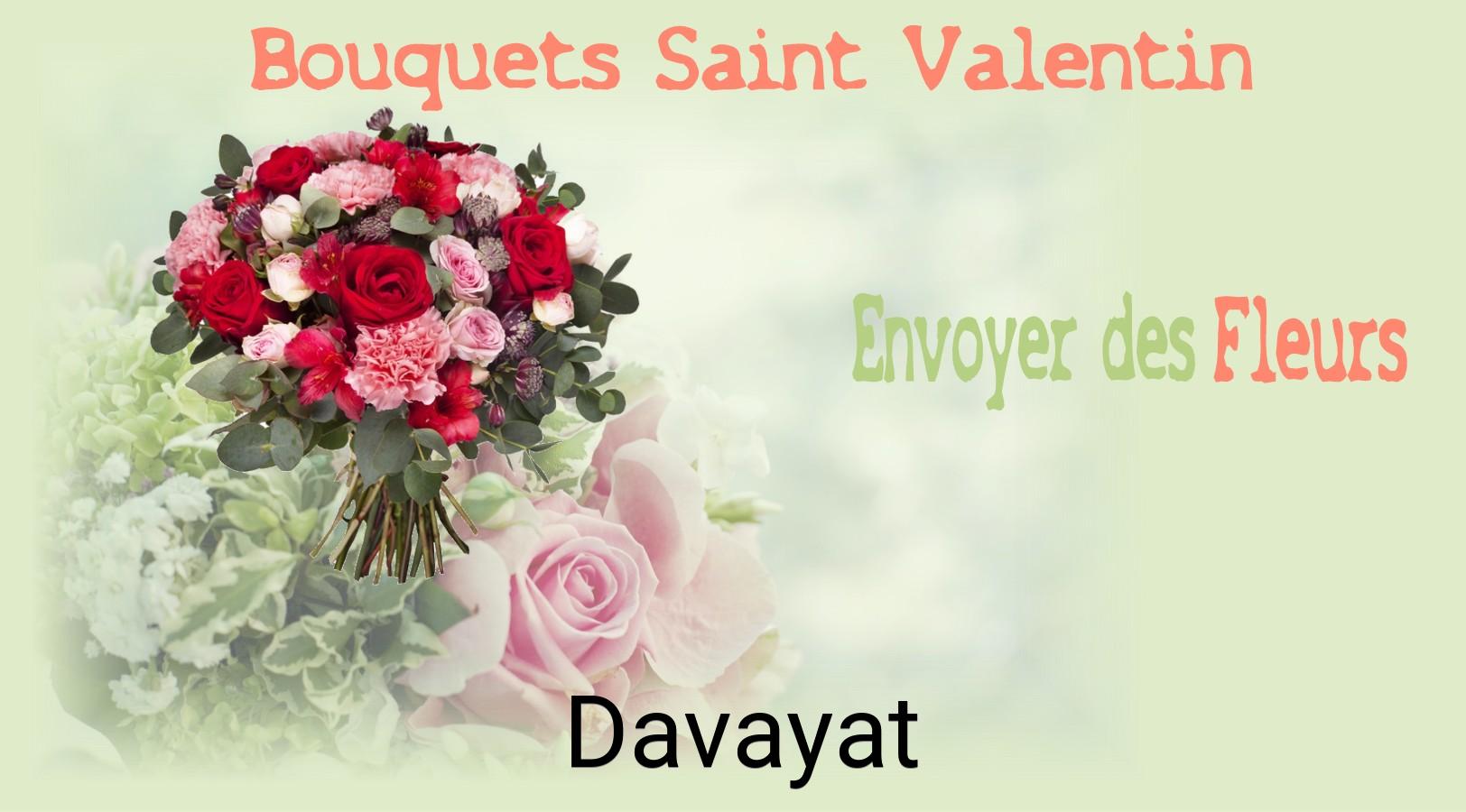 Roses de Saint-Valentin livrées à Davayat